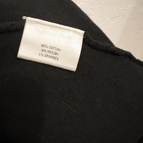 Eileen Fisher Crinkle Knit Cotton Nylon Stretch Jacket Snap Buttons Small Black - Picture 4 of 6